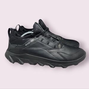 ECCO | Mx‎ Black Sneakers Nubuck Leather Hiking Shoes Men's 10 -  10.5